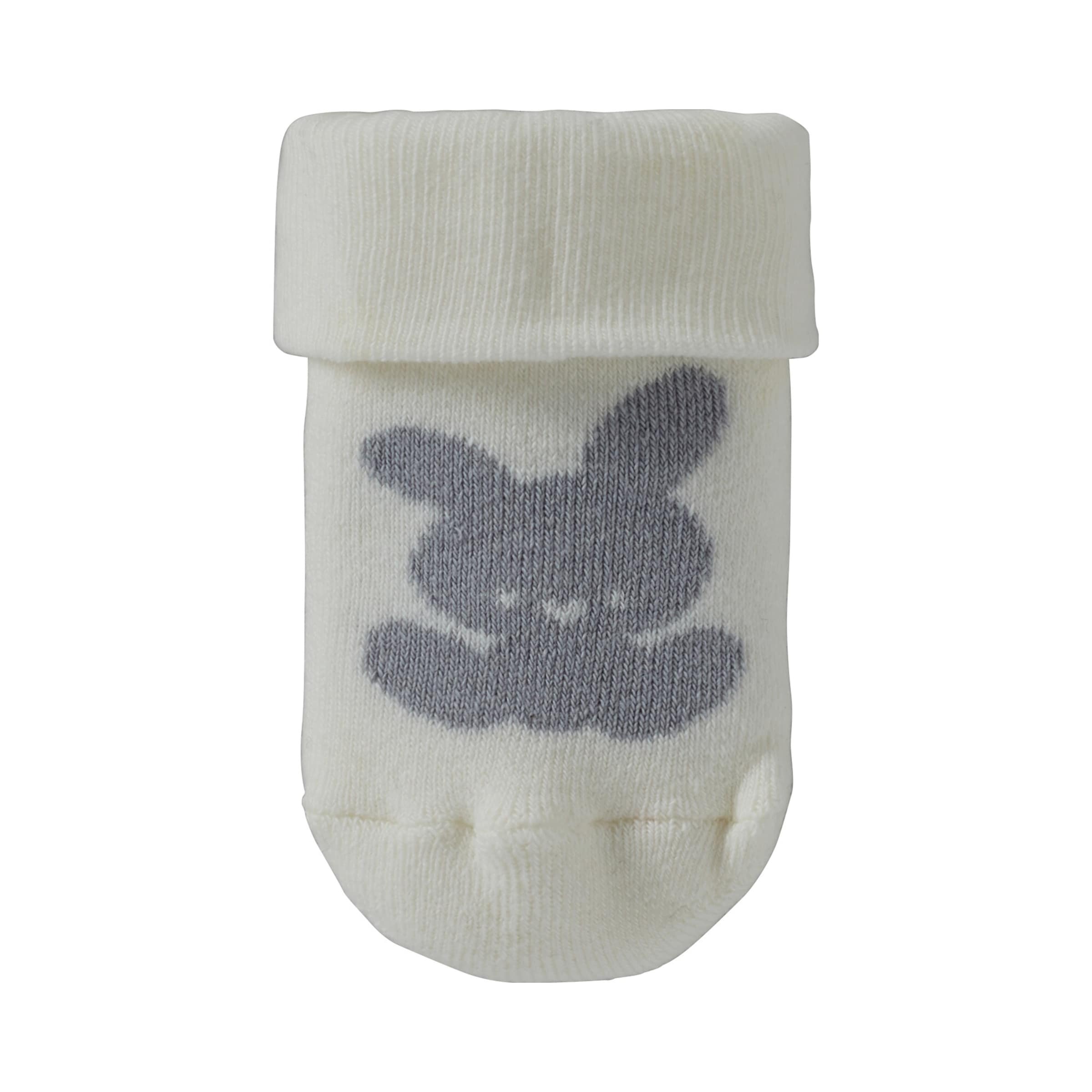 Ewers 3er-Pack Erstlingssocken Hase