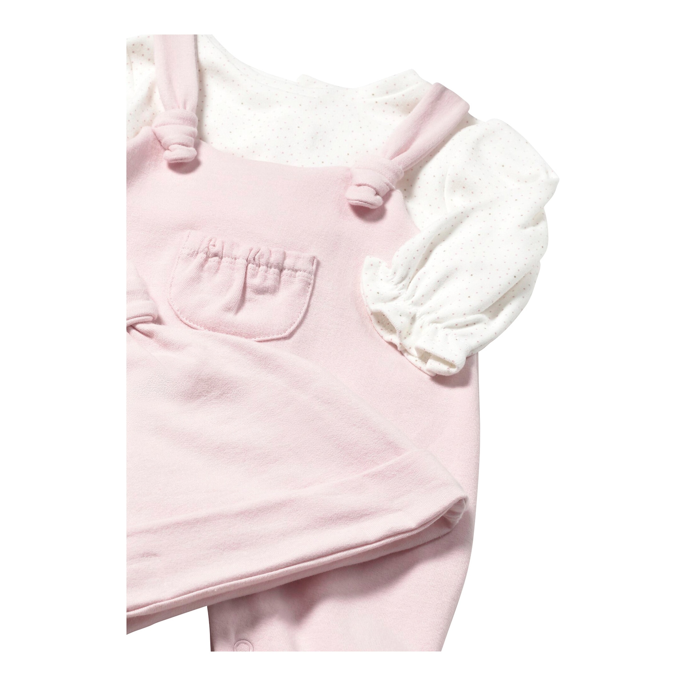 Overall 2in1 mit Fuß Punkte