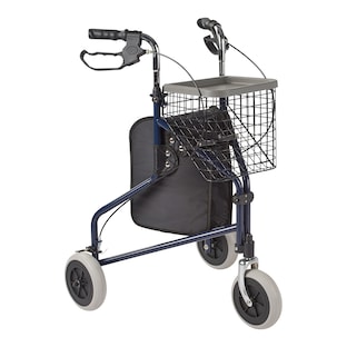 Rollator met 3 wielen