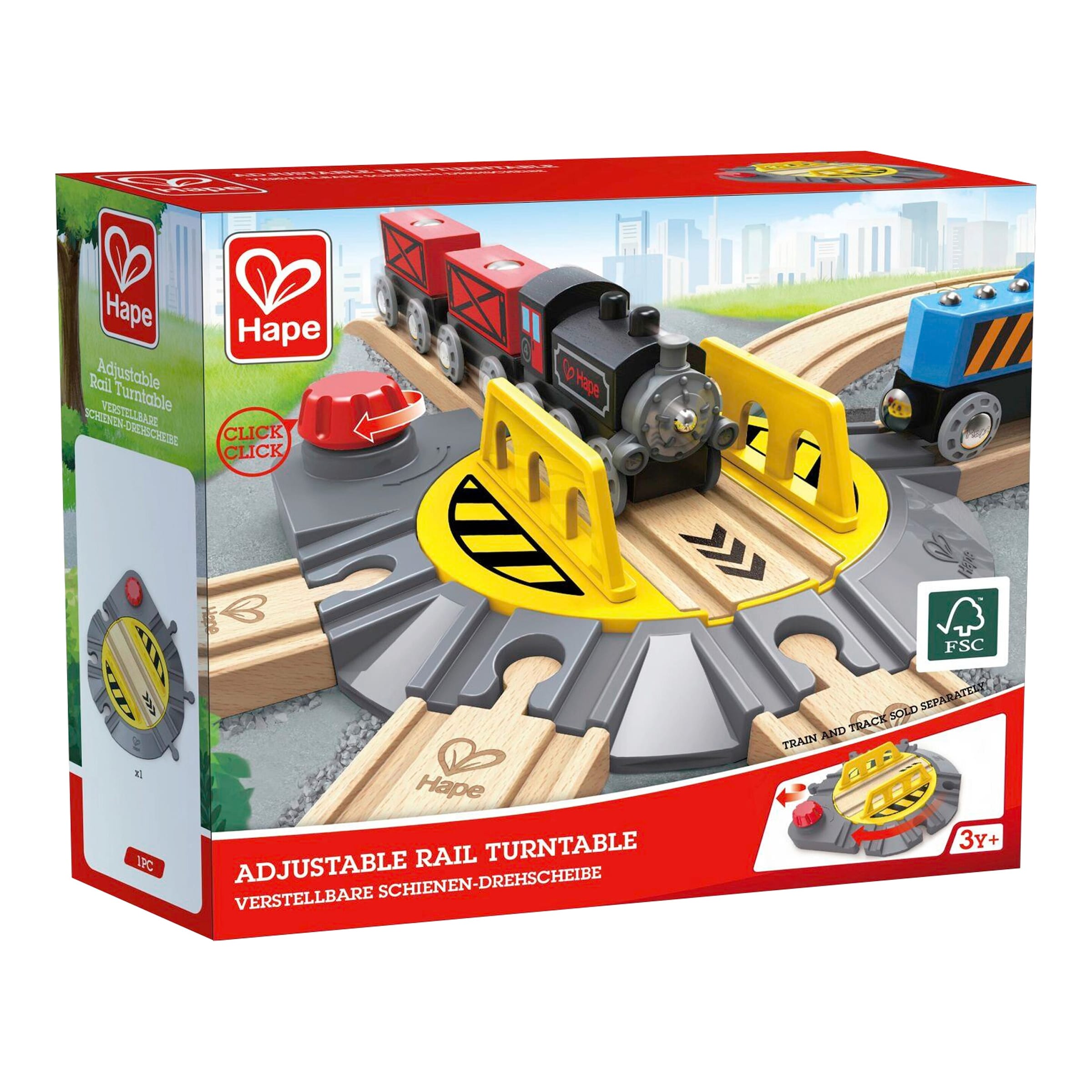 Hape Verstellbare Schienen-Drehscheibe