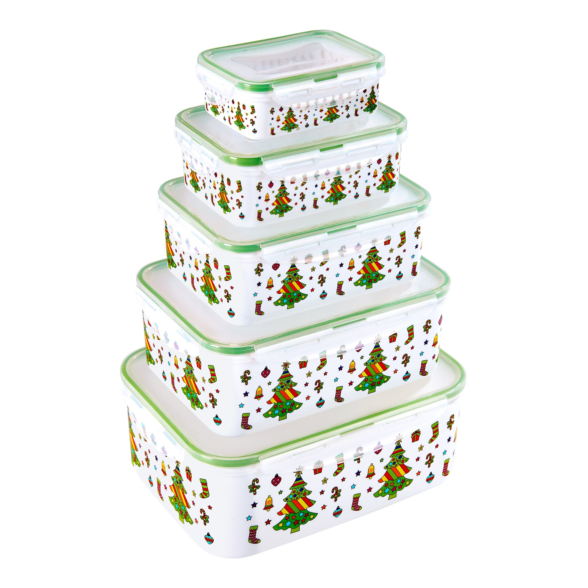 Image of Klick-Dosen-Set "Weihnachten", 10-teilig