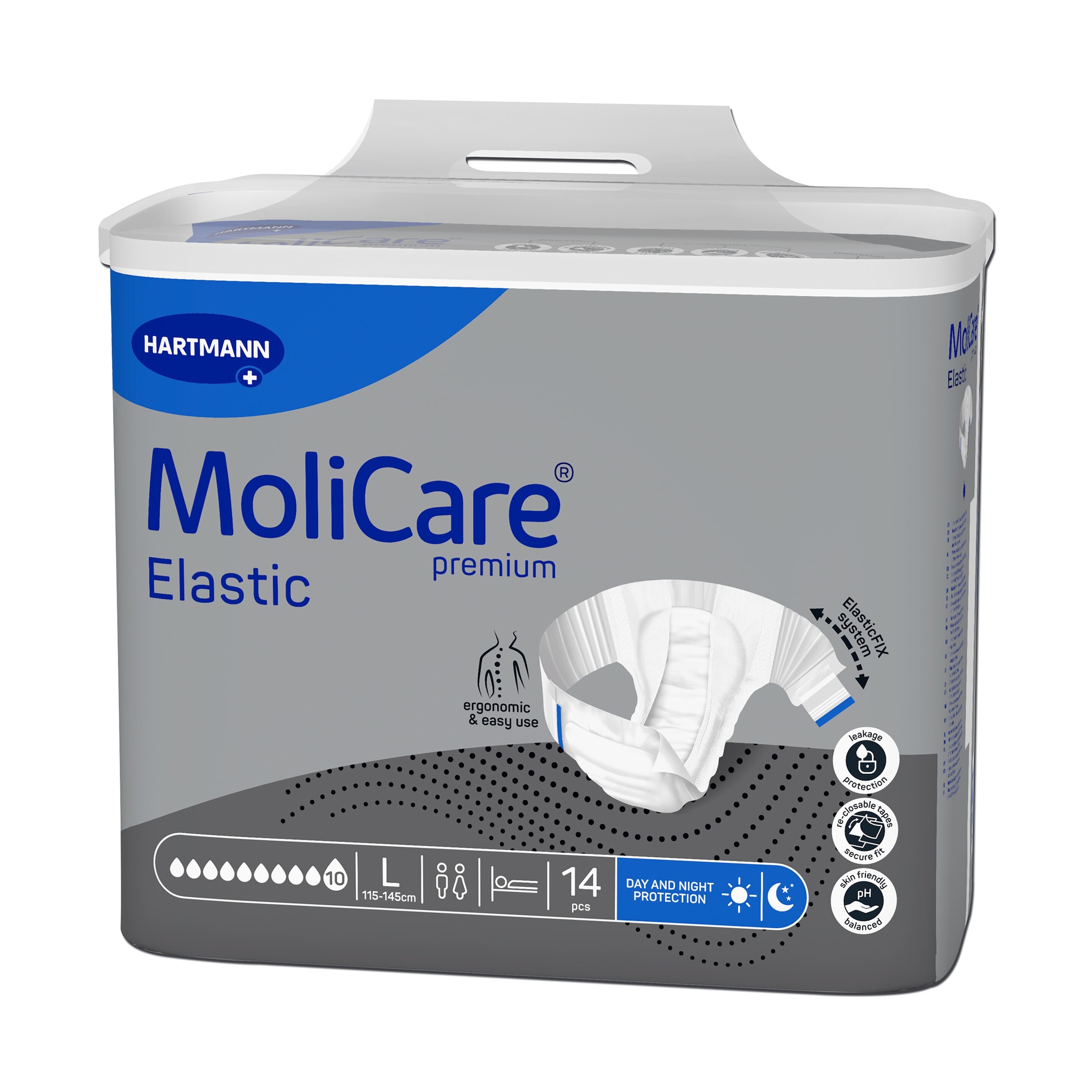 MoliCare Premium Elastic weiss