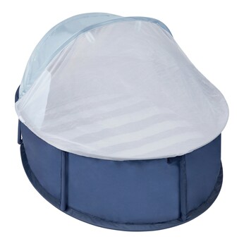 Strandmuschel & Reisebett Babyni 2in1 mit UV-Schutz 50+