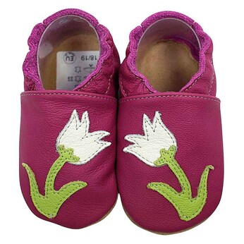 Krabbelschuhe Tulpe lila