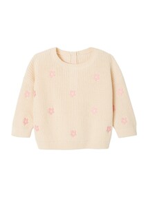 Bestickter Baby Pullover