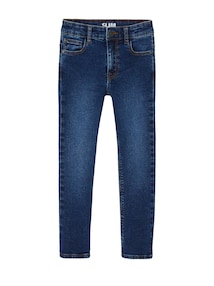 Jungen Slim-Fit-Jeans BASIC, Bundweite verstellbar