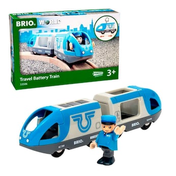 Blauer Reisezug