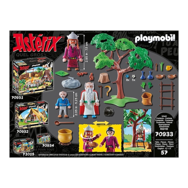 Playmobil® - Asterix - 70933 Astérix : Panoramix et le chaudron de