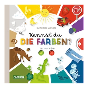 Livre d’images cartonné Kennst du die Farben?