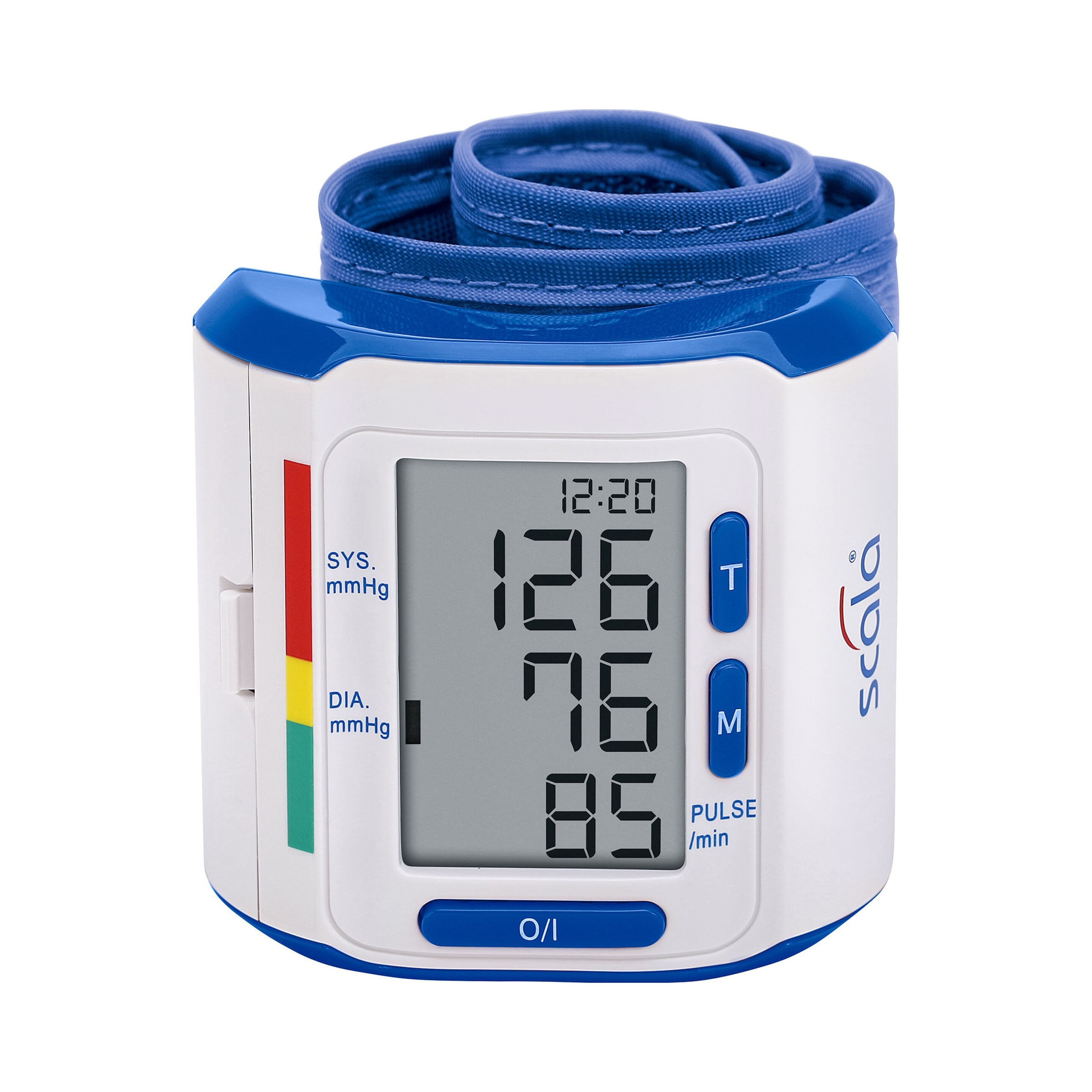 Blutdruckmessgerät "SC 6400" weiss blau