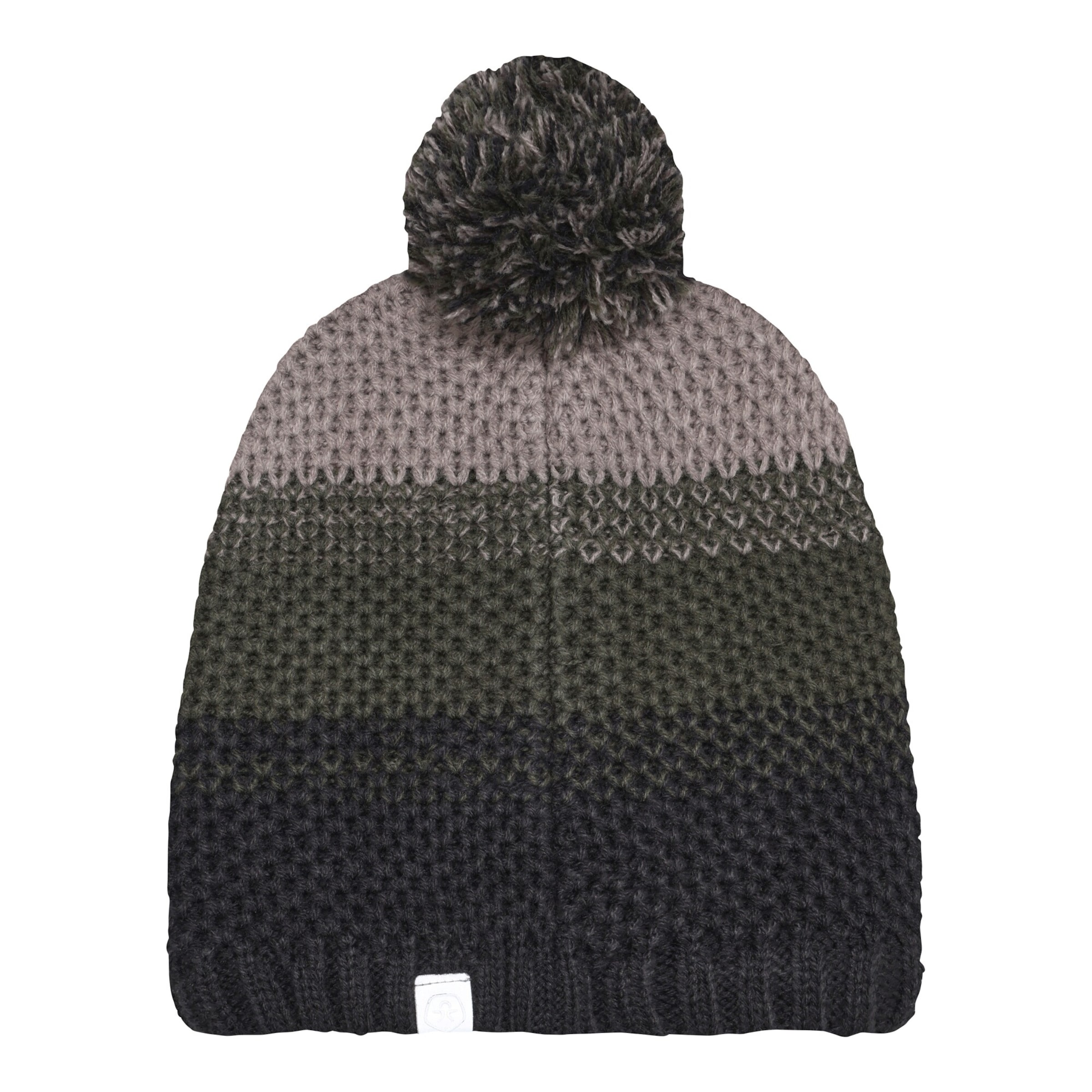 Colorkids Winter-Strickmütze mit Bommel Colorblock