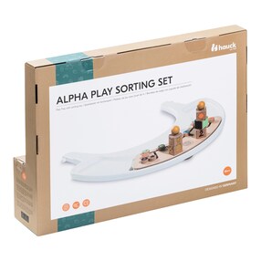 Spielbrett inkl. Spielaufsatz Sorting Giraffe für Hochstuhl Alpha+ und Beta+