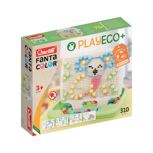 PlayEco+ Mosaik-Steckspiel aus recyceltem Kunststoff: FantaColor PlayEco+ (310 Teile)