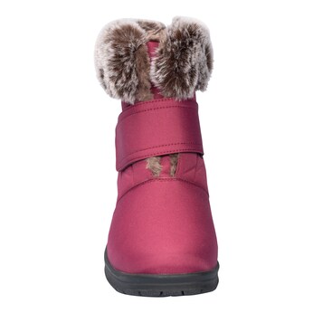 Winterstiefelette mit Spikes & Klett „Monika“