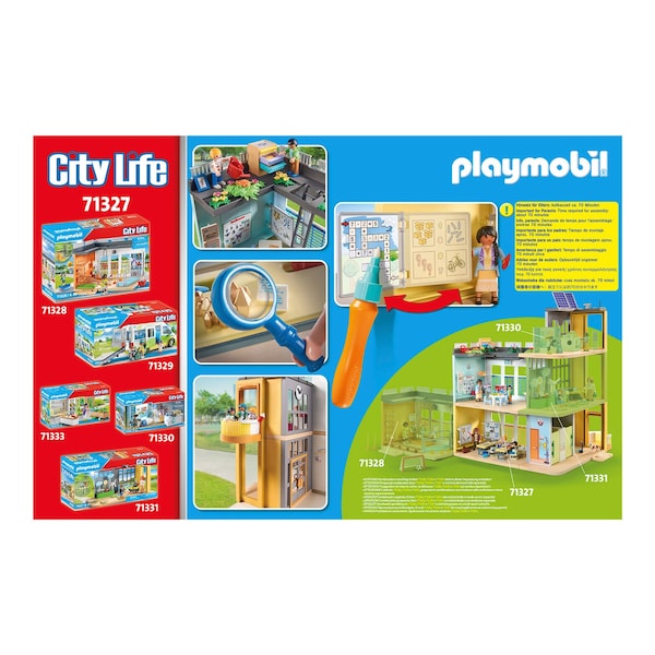 Playmobil® - CITY LIFE - 71327 École aménagée