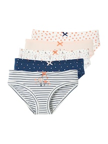 5er-Pack Mädchen Slips