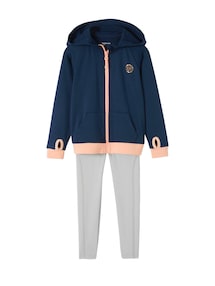 Mädchen Sport-Set: Sweatjacke & Leggings