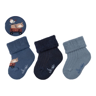 Lot de 3 paires de chaussettes animaux