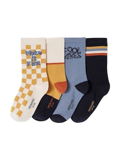 4er-Pack Jungen Socken Oeko-Tex