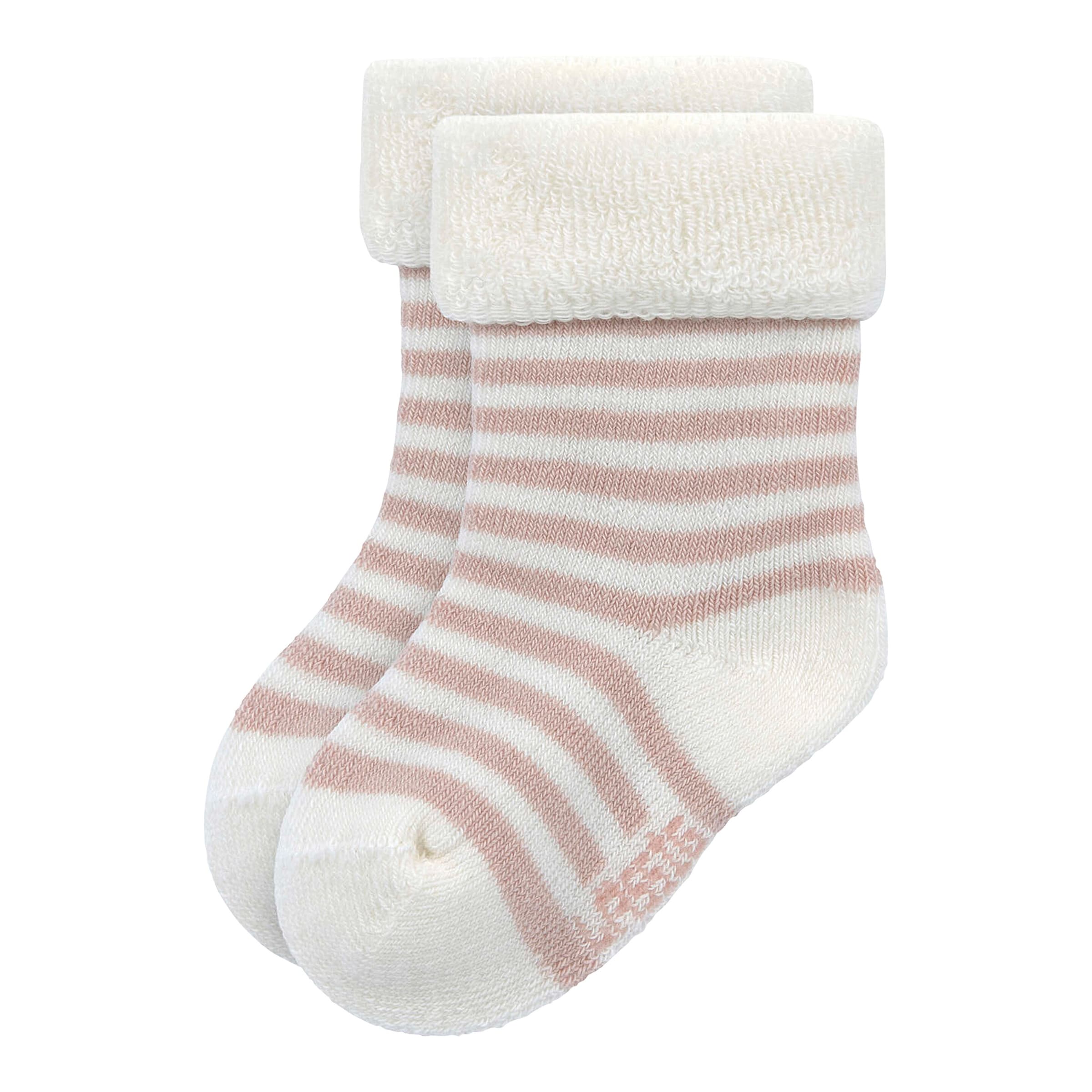 Thumbnail - Lässig 3er-Pack Erstlingssocken Ente Ringel