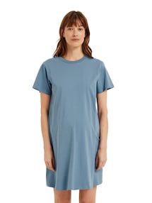 Shirtkleid für Schwangerschaft und Stillzeit, Bio-Baumwolle