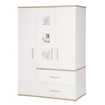 Kleiderschrank 3 türig Pia