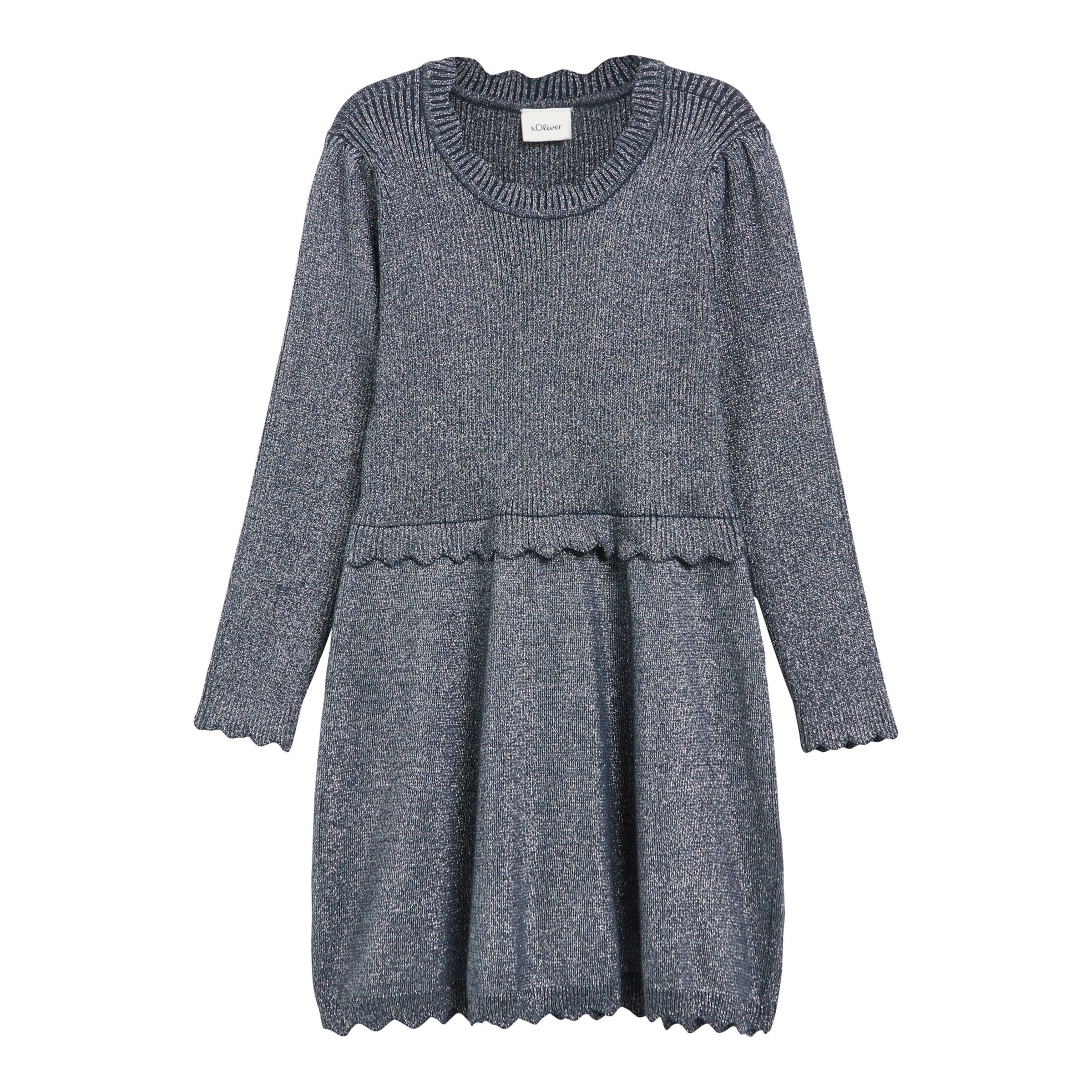 S.Oliver Kleid langarm Glitzer