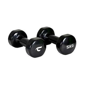 Vinyl Hanteln - Beauty Bells 2 x 5 kg, 1 Paar 