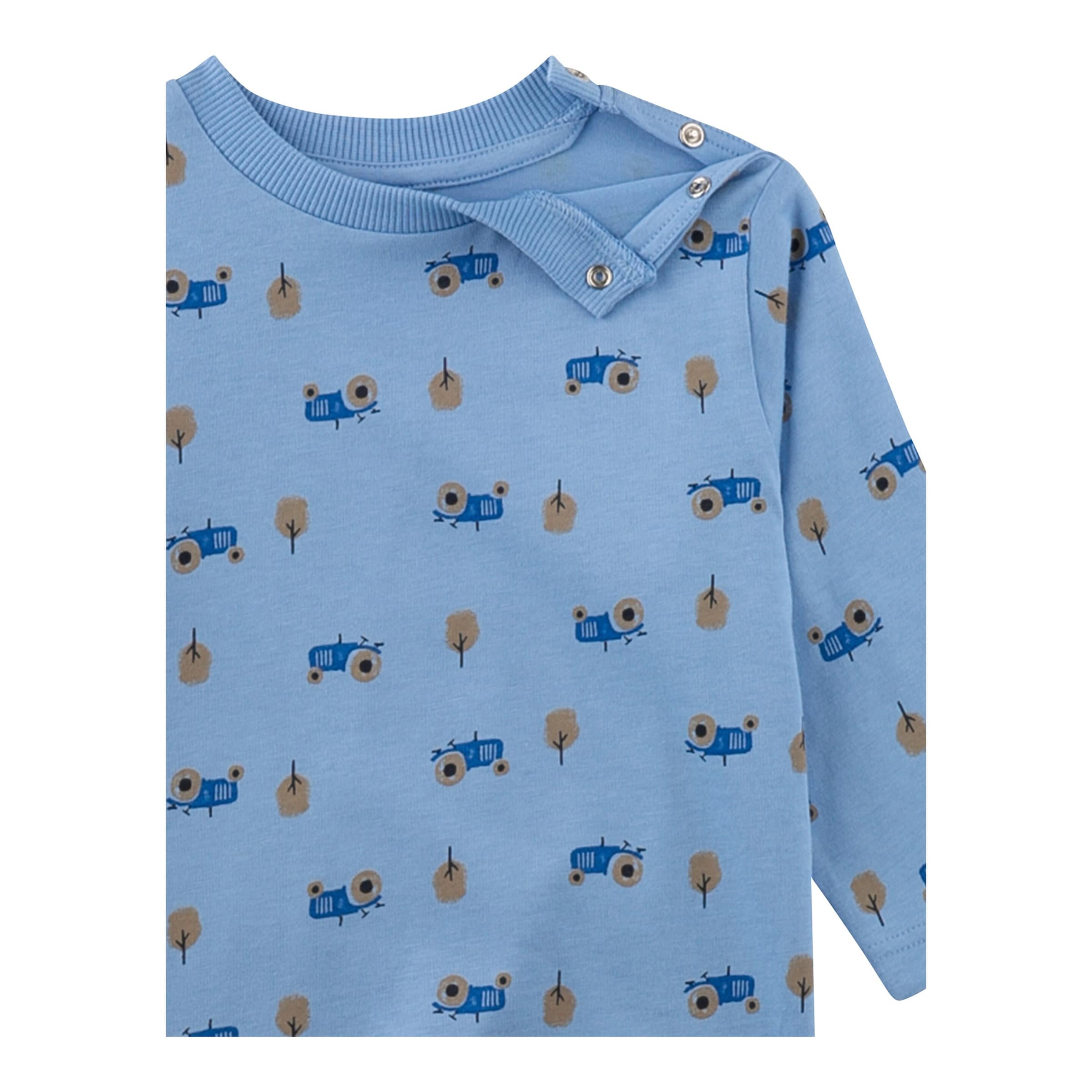 Schlafanzug lang Traktor