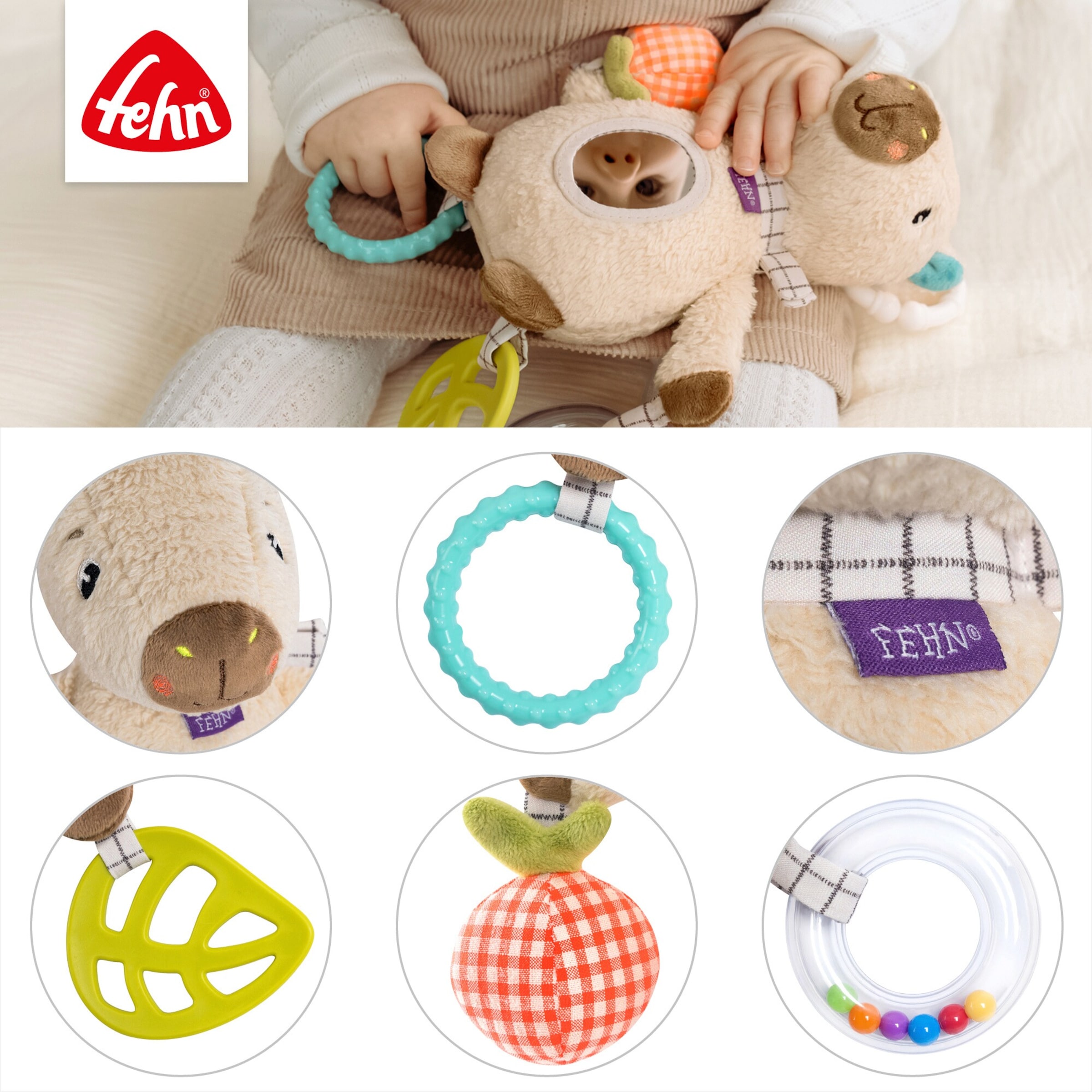 Hängespielzeug Activity-Capybara Clara