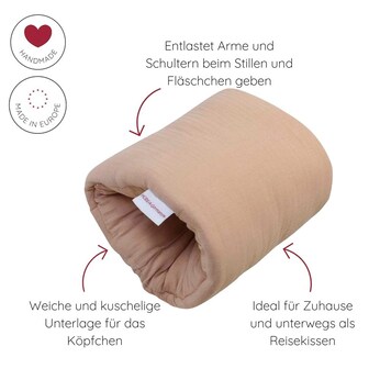 Mini-Stillkissen Musselin