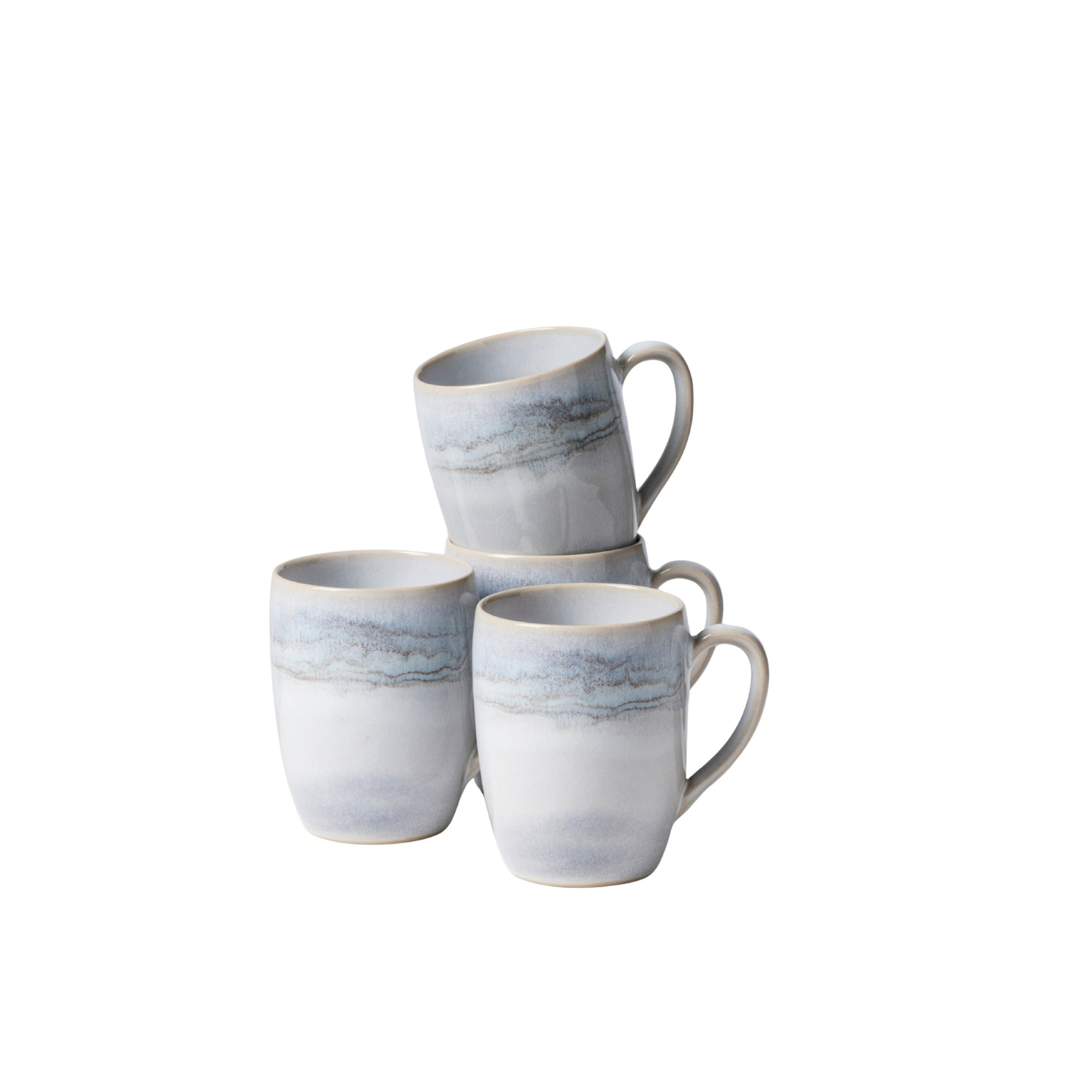 Kaffeebecher-Set, Steinzeug TIEFER SEE