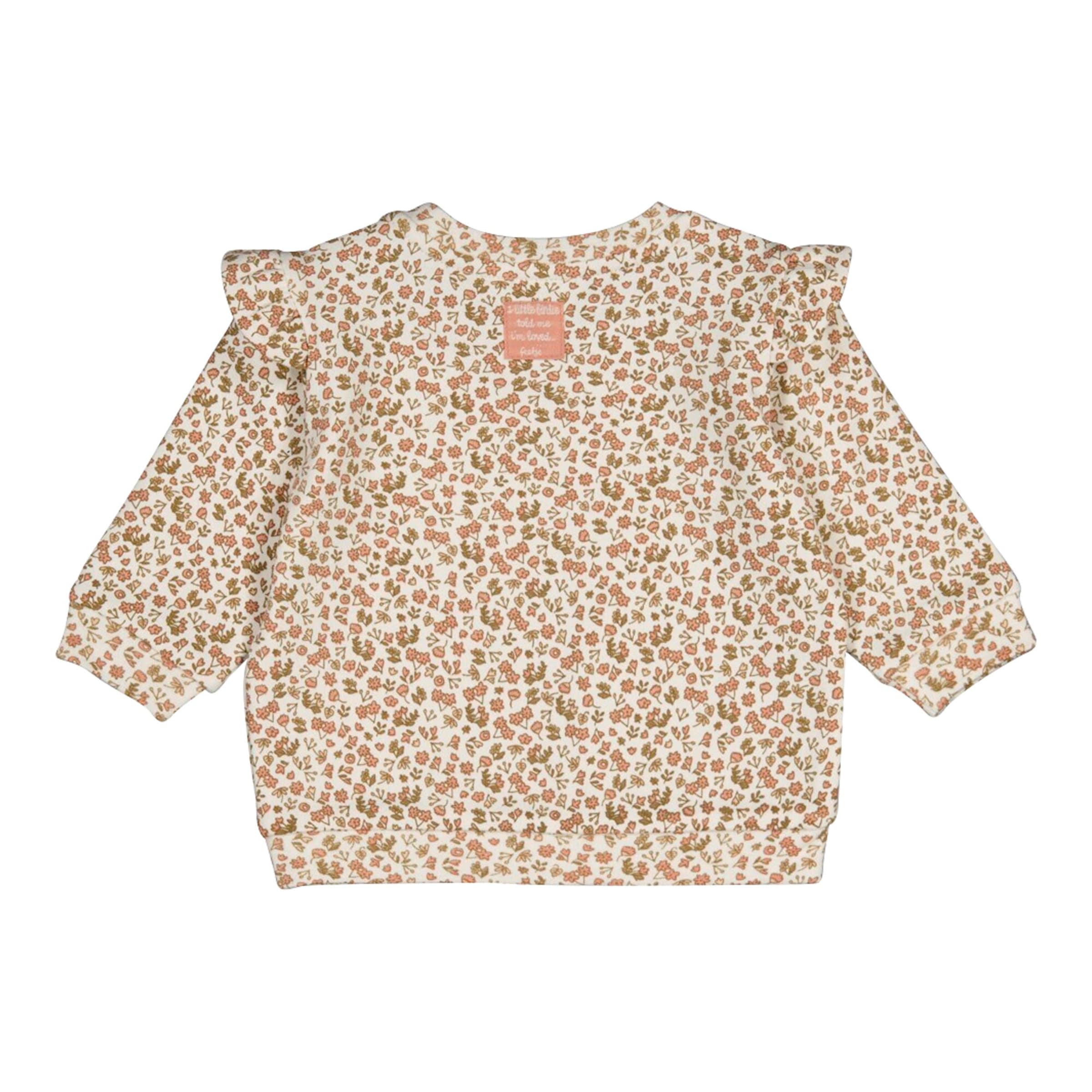 Feetje Sweatshirt Blumen Rüschen