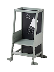 Mitwachsender Kinder Lernturm mit Magnettafel