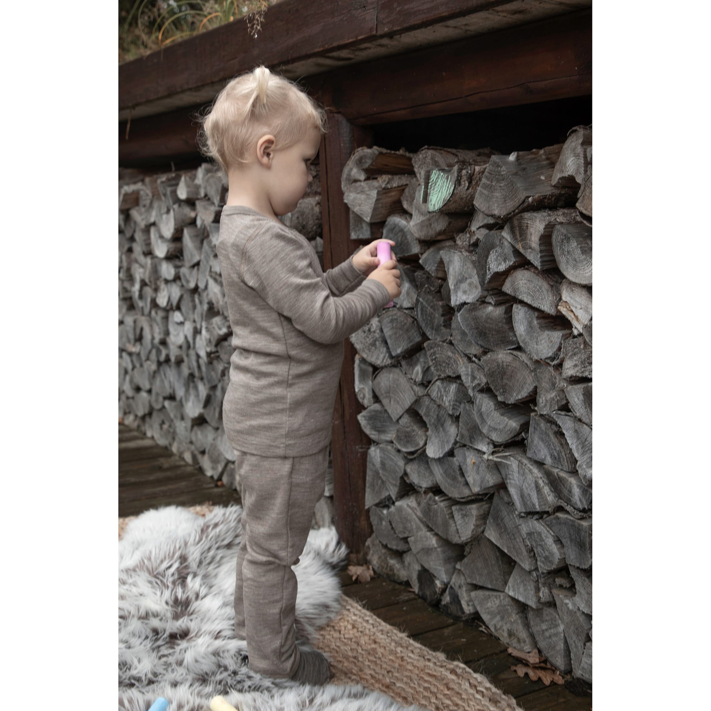 Joha Shirt langarm Wolle/Seide