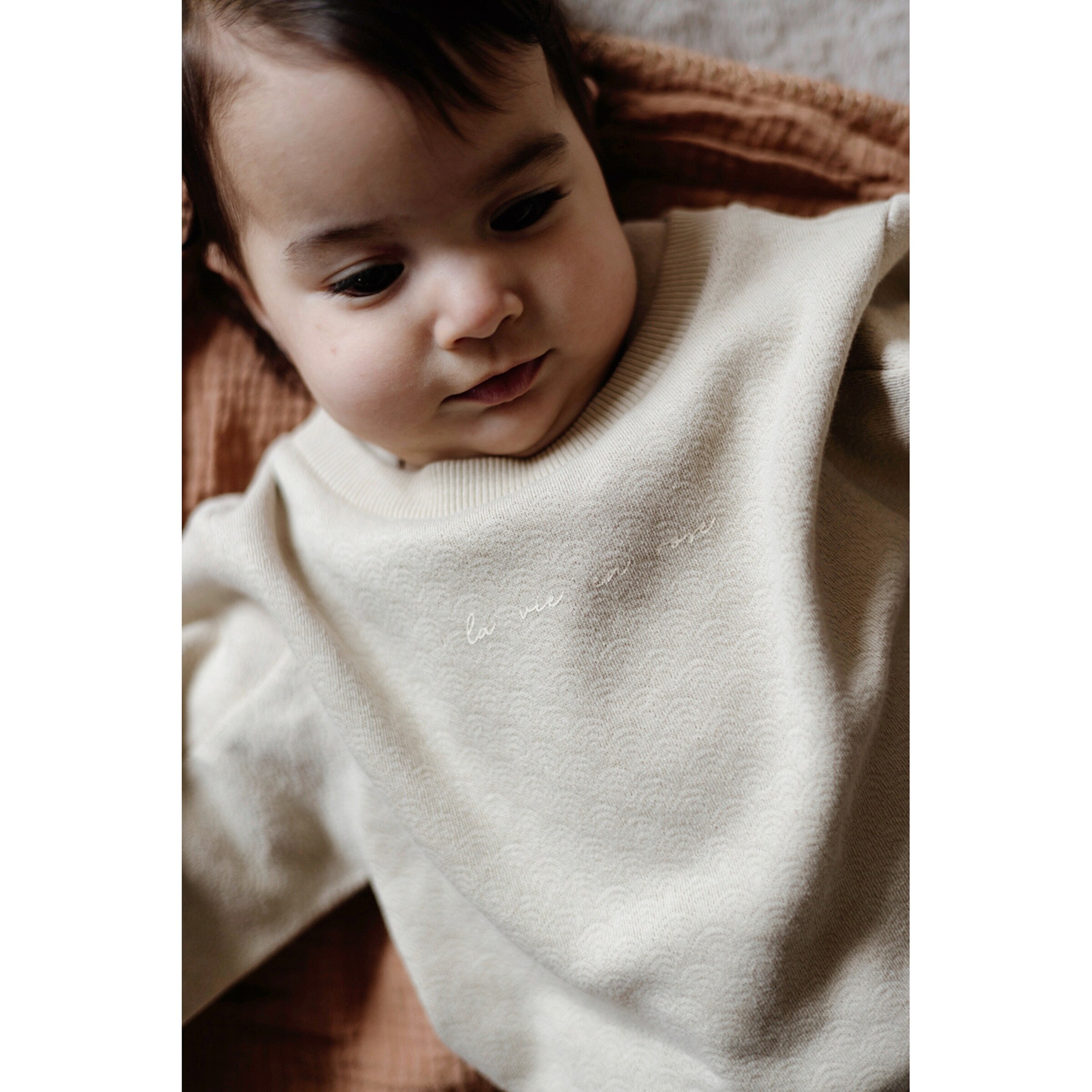Thumbnail - Levv Sweatshirt langarm La Vie En Rose Struktur