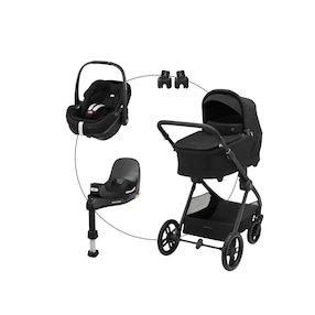 Kombikinderwagen Oxford+ inkl. Babyschale Pebble 360 Pro 2 und Isofix-Basis FamilyFix 360