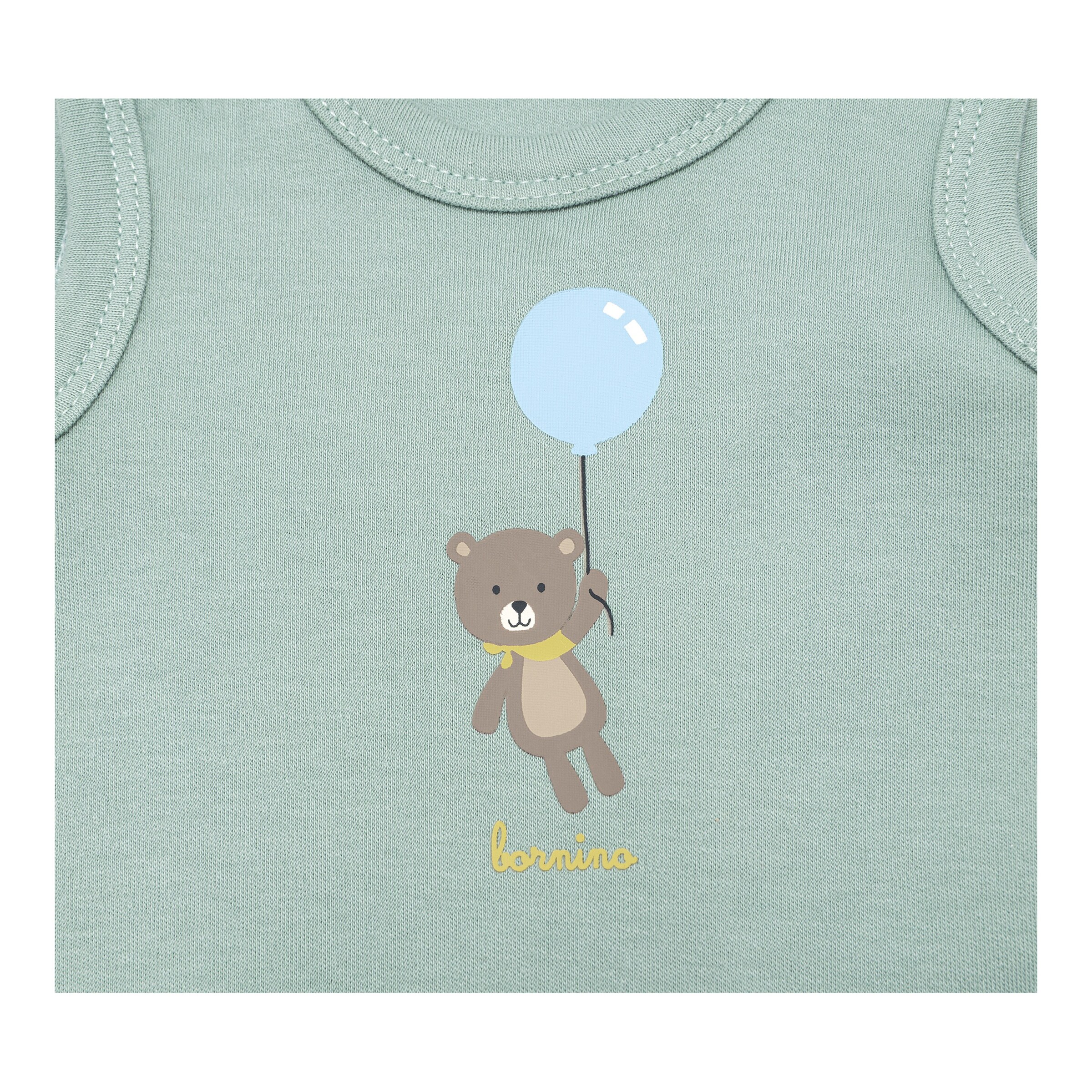 Thumbnail - Bornino On The Road Strampler-Set 2-tlg. mit Shirt Bär