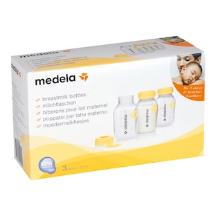3er-Pack Babyflaschen für Muttermilch, 150 ml