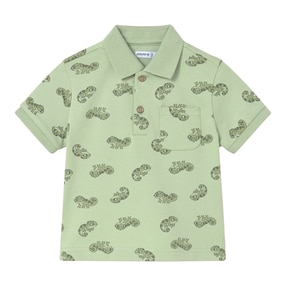 Polo-T-Shirt Chamäleon Piqué