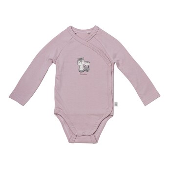 2er-Pack Wickelbodys langarm Cozy Friends