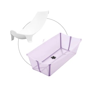 Bundle Badewanne XL inkl. Badewannensitz Newborn Support