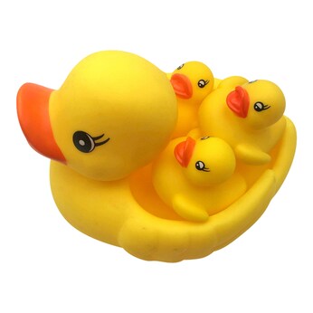 Badespielzeug Entenfamilie Quietsche