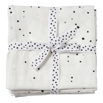 Lot de 2 langes en gaze 70x70 cm