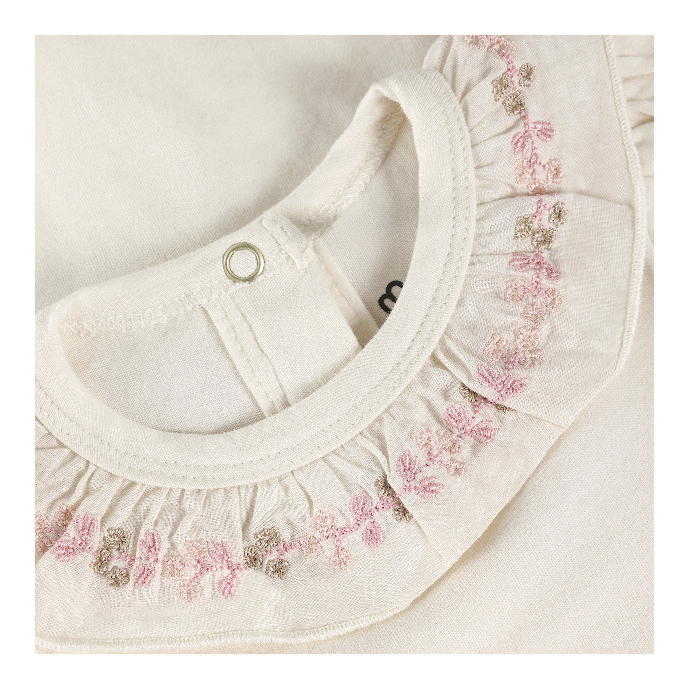 Body langarm Rüschenkragen