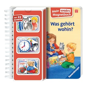 Mein großes Magnetbuch - Was gehört wohin?