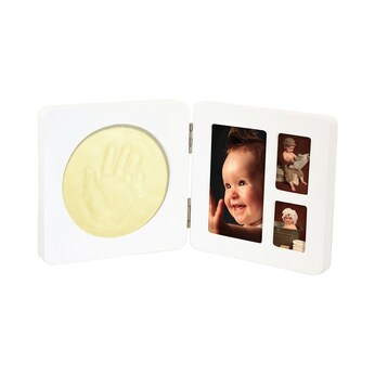 Abdruck-Set mit Bilderrahmen für 3 Fotos