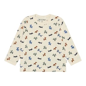 Shirt langarm Luftballon-Hunde