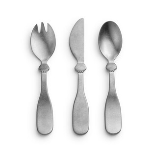 Besteck Set für Kinder - Antique Silber