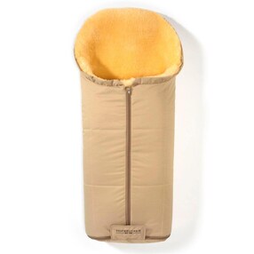 Kinderwagen Lammfell-Fußsack Iglu
